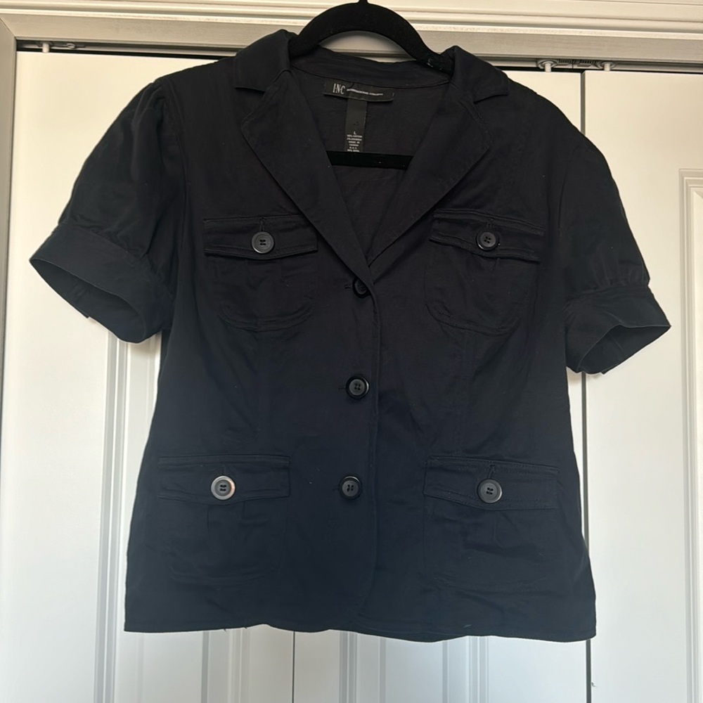 INC short sleeve jacket